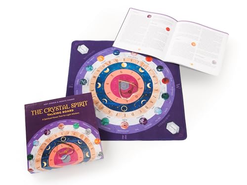 The Crystal Spirit Talking Board and Guidebook: A Spiritual Power Tool for Light Workers (Divining Box Set with Mandala-Adorned Board, Planchette, and Guidebook)
