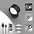 LED Wall Mounted Lights, Wall Sconces 1 Pcs with 3000mAh Rechargeable Battery, 3 Color Temperatures & Dimmable Magnetic 360° Rotation with Remote, Cordless Wall Light for Reading Bedside Hallway