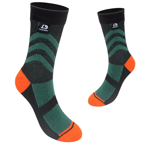 Waterproof Socks,COOLMAX FX 3-layer Breathable,Crew Socks,Hiking,Fishing,Bike,Camping,Unisex