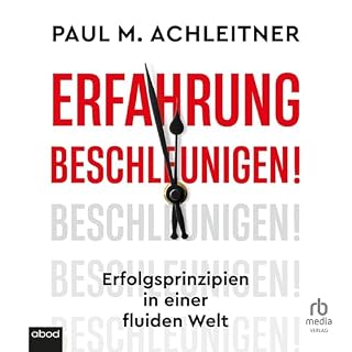 Erfahrung beschleunigen! Titelbild