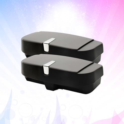 Étui de rangement pour lunettes de soleil voiture Alipis 2 pièces universel
