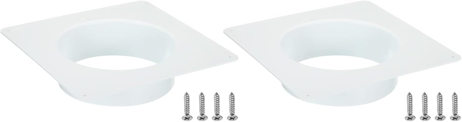 Bride de conduit 8 pouces adaptateur carré vers rond pour ventilation murale CVC