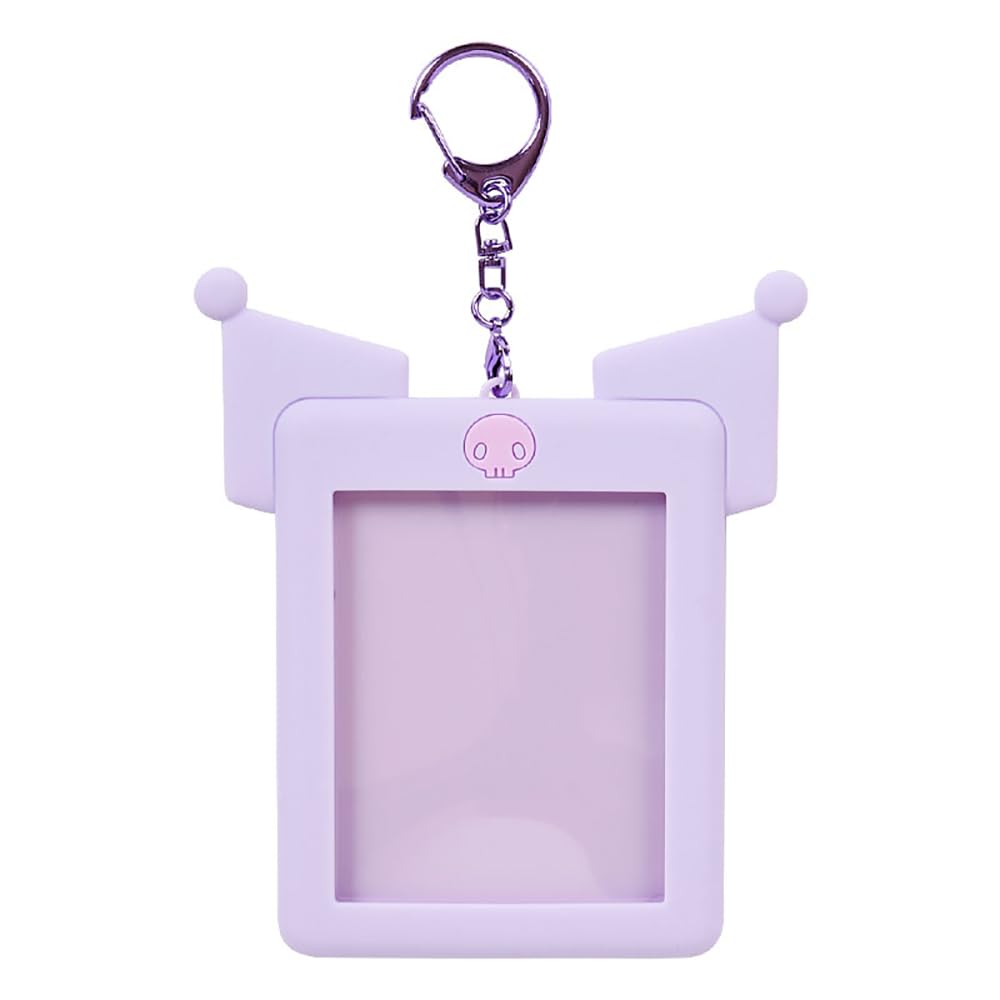Sanrio 322628 Framed Card Holder Enjoy Idol Kuromi Kuromi 4.8 x 4.2 x 0.3 inches (12.3 x 10.7 x 0.8 cm), Character, Chromi