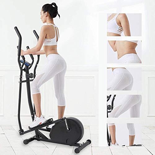 Image of Elliptical Machine 2 in 1 Exercise Bike Cardio Fitness Cross Trainer Home Gym Equipmen Elliptical Machine Trainer Cross Trainer for Men /Women