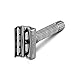 VIKINGS BLADE Adjustable Double Edge Safety Razor + Luxury Case. Smooth, Reusable, Eco-Friendly (The Emperor “Frosted Chrome”)