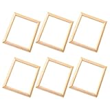 Petits cadres photo - caractéristiques et exquis avec un design non peint, simples et généreux, lignes lisses, mini cadre photo pour maison de poupée