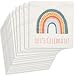 Fun Express Boho Rainbow Lunch Napkin - Party Supplies - 16 Pieces