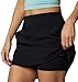 Columbia Womens All Seasons Ruched Skort, Black, Large