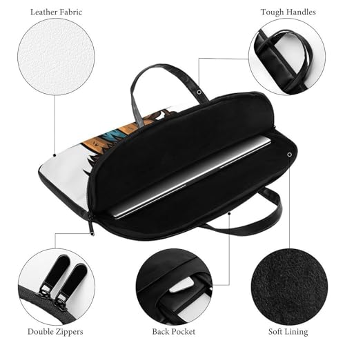 Bolso para portátil impermeable de 17 pulgadas miniatura 3