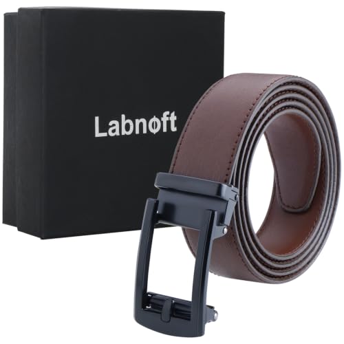Image of Labnoft Men's PU Leather Auto-lock Belt