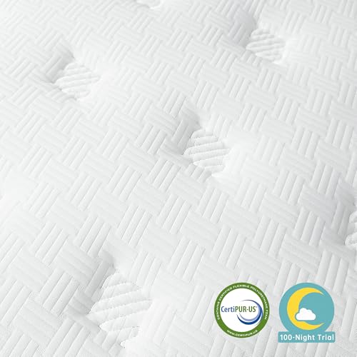 Matelas Hybride 135x190 25cm Mémoire de Forme TeQsli