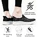 Imagen de Dhinash Zapatillas Casual para Hombre Sin Cordones Calzado Deportivo Calzados para Correr en Asfalto Zapatos de Tenis Zapatillas Deportivas Zapatos de Running Negro Gris Talla 44