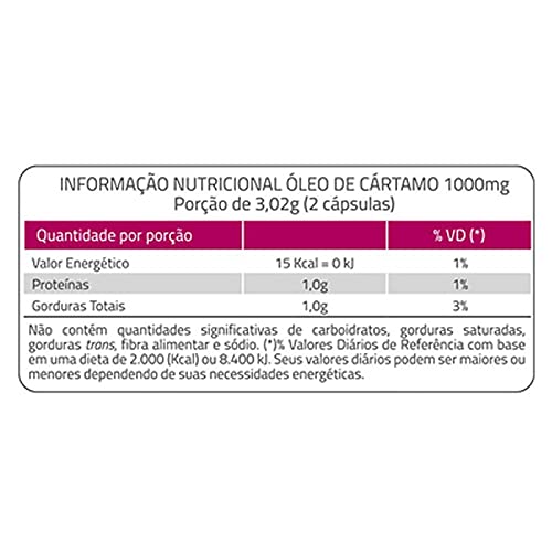 Kit 2 Óleo de Cartamo 1000mg Catarinense 90 cápsulas