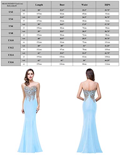 Image of BABYONLINE D.R.E.S.S. Formal Dresses for Women Bodycon Mermaid Appliques Lace Elegant Prom Dress XIN262