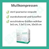 Zoom IMG-2 50 garze sterili 7 5x Zoom IMG-2 50 garze sterili 7 5x