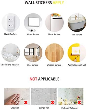 Wall Stickers Two Cute Rabbits Rohome Waterproof PVC Wall Decals for Children's Room Home Decoration Removable Wall Decor (FX-F01) 8 41KbRdQq2bL. AC