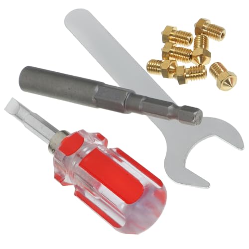 iplusmile Printer Nozzle Kit Tool for Nozzle Removal Tweezers and Wrench Essential Printer Replacement Tool for Home DIY