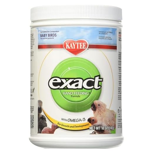 Kaytee (3 Pack) Exact Hand Feeding For Baby Bird, 18-Ounce Each