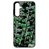 Coque A16 4G 5G Silicone Motif Feuilles Plantes Telephone Design 4G Metal Etui Vert Fleurs Effet Case Pas Cher Jolie pour Samsung Galaxy