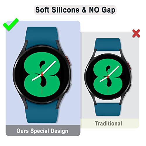 Bracelet Samsung Galaxy Watch 5 et 4 silicone bleu