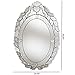 Baxton Studio Livia Classic and Traditional Silver Finished Venetian Style Accent Wall Mirror