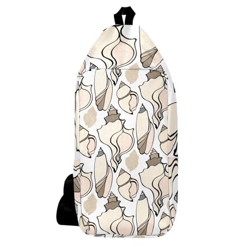Sac à bandoulière motif coquillage de mer confortable pour transporter vos essentiels