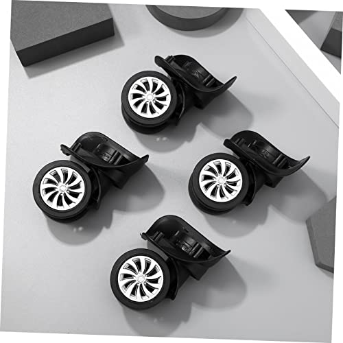 Luggage Wheel Repair Kit 4pcs Swivel Casters Suitcase Wheel Replacement4