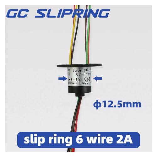 Bague collectrice électrique pour support rotatif de caméra et robotique - 3