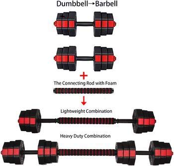 NEWONE Weight Dumbbells Adjustable Barbell