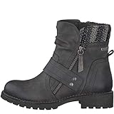 Weiches Obermaterial Jana 8-8-26420-21 206, Damen Stiefeletten, Grau (Graphite 206), 38 EU (5 UK)