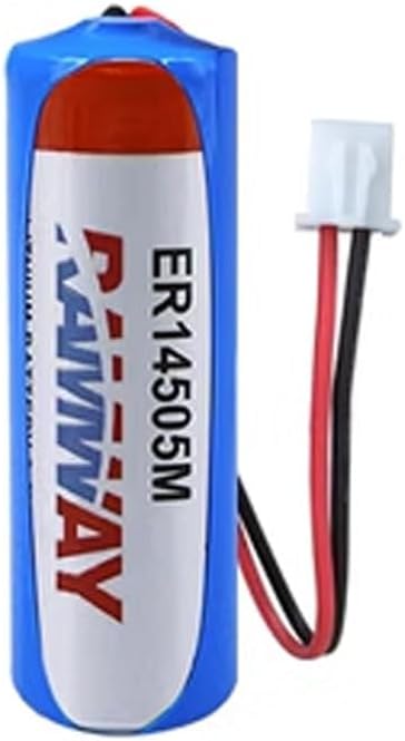 4pcs ER14505M with White Plug 3.6V 2200mAh Non-Rechargeable Lithium Battery for ER14505M Battery