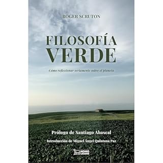 Filosof&iacute;a verde Audiolibro Por Roger Scruton arte de portada