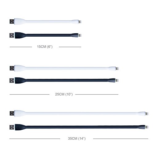Câble Lightning blanc Gofanco pour charge et synchronisation