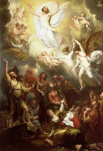 Cuadro l'Ascensione para decoraciones del hogar y salones elegantes de 60x90cm