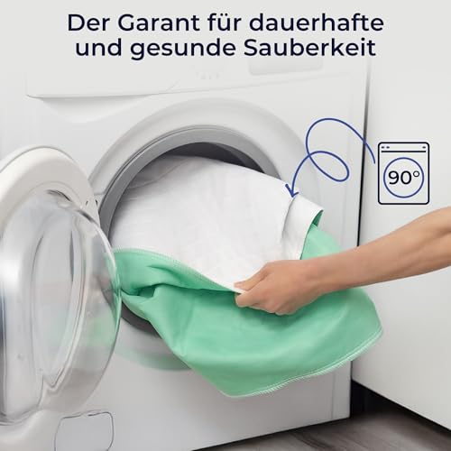 Dreamzie - Inkontinenzunterlage Waschbar 70x100 cm - 2-er Set Matratzenschoner Saugfähig und Wasserdicht - Inkontinenz Bettunterlage 70x100