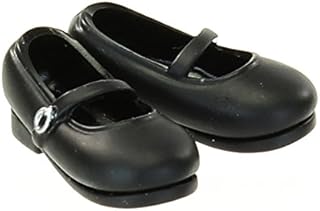 オビツ製作所 オビツ24用 ストラップシューズ ブラック 24SH-F001BK