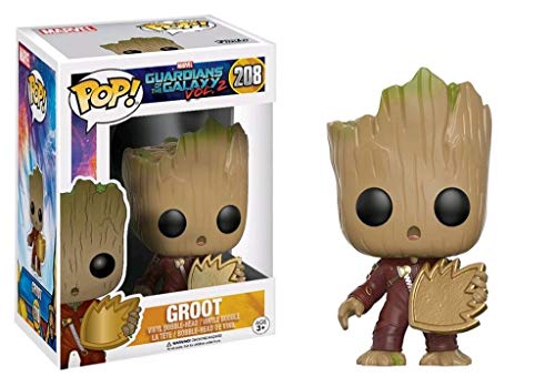Figura Vinyl Pop! Guardians Of The Galaxy 2 Young Groot With Shield