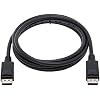 TRIPP LITE DisplayPort Cable with Latches (M/M), DP to DP, 4K x 2K, 6-ft. (P580-006), Black