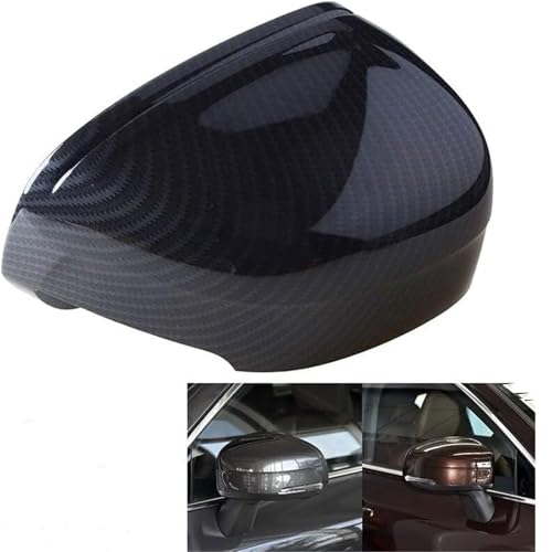 Coques rétroviseurs latéraux pour voiture : lot de 2 couvercles de protection extérieure ABS