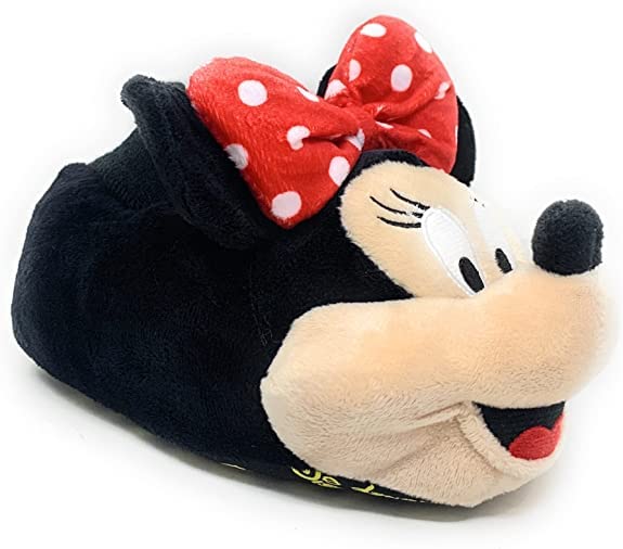  de fonseca Disney Minnie moppine Ciabatte bambina MOD. TEVERE I G580 nero (nero, numeric_33)