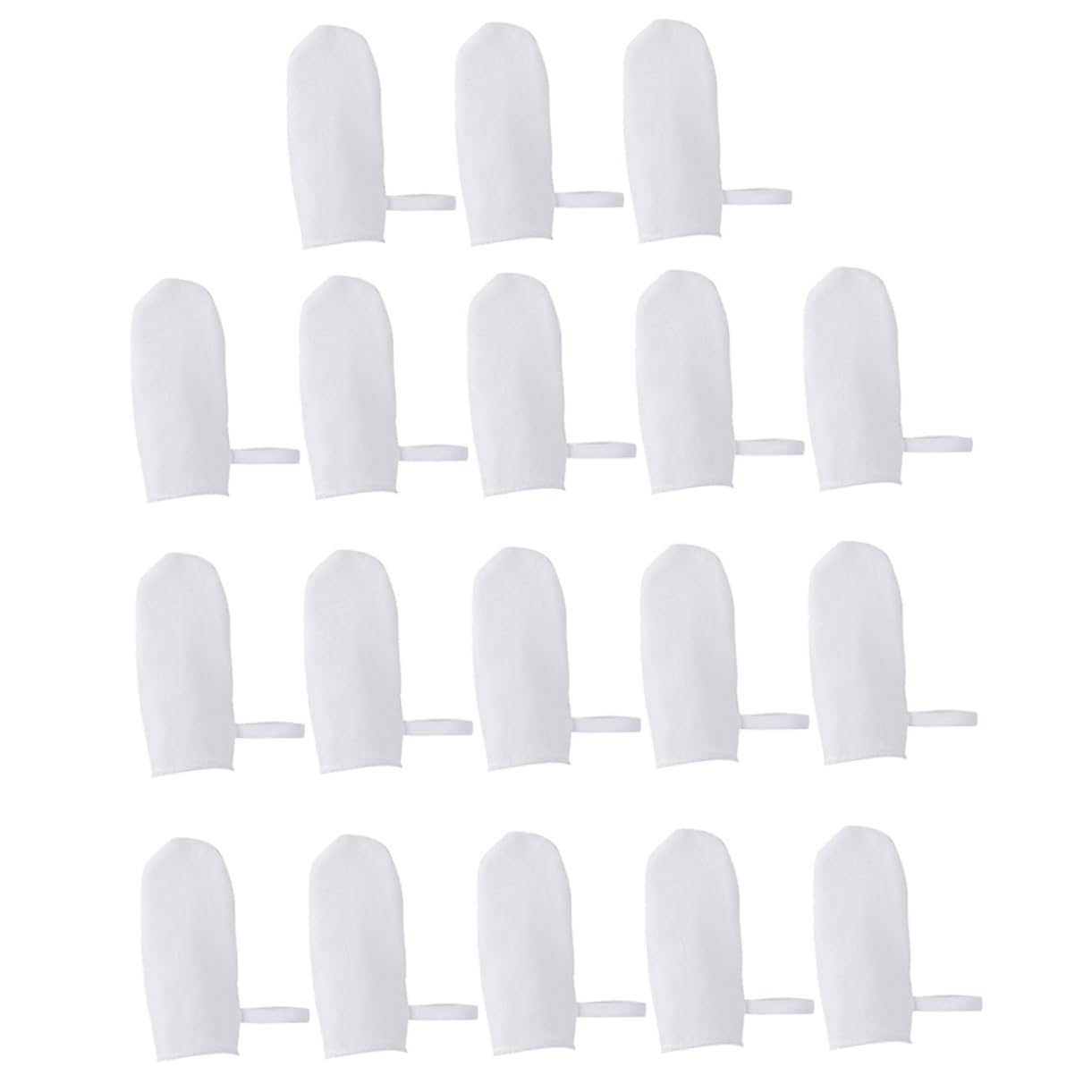 3sets Spazzolini Finger Per Spazzole Per Orale e Morbide Facile Utilizzare Regolabili Per Gengive e Latte