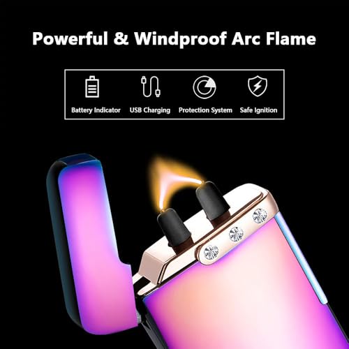 Briquet plasma électrique idéal pour camping et outdoor