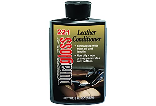Duragloss 221 White Creamy Leather Conditioner - 8 oz.