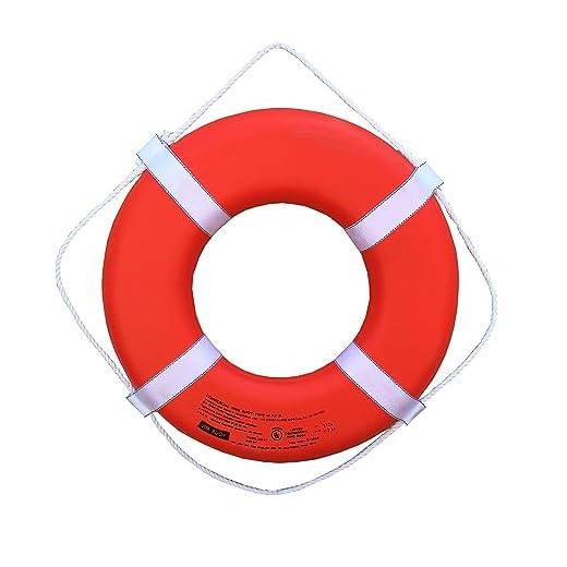 Jim-Buoy GO-24 G-Series Life Ring with Web Straps - 24", Orange