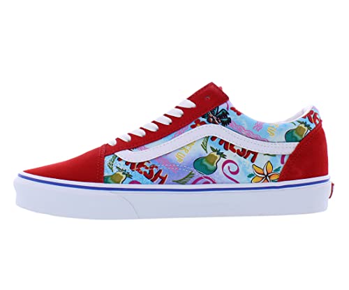 Vans Vans Old Skool Unisex Shoes Size 8.5, Color: Red/White