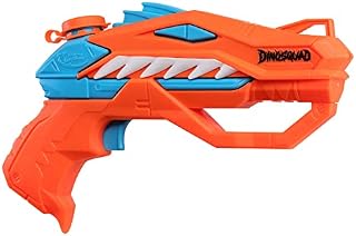 Nerf Super Soaker DinoSquad Raptor-Surge Water Blaster, Trigger-Fire Soakage For Outdoor Summer Water Games, Multicolor,F2795