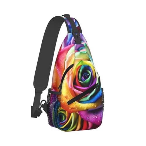 Bolso Cruzado para Hombre con Correa Diagonal Negro miniatura 2