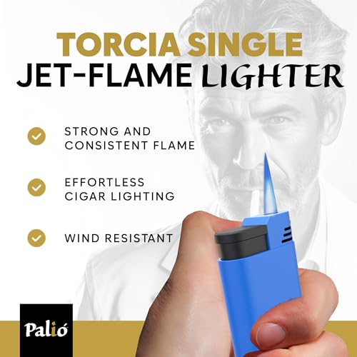 Encendedor de llama de soplete Palió Torcia, azul miniatura 2
