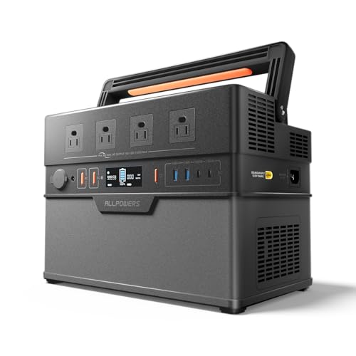 Amazon.co.jp: ALLPOWERS S1500 PLUS ポータブル電源 1500Wサージ3000W