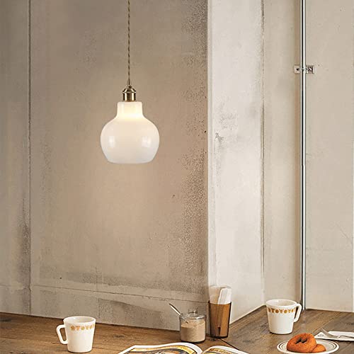 Mini lámpara de noche colgante con accesorio de iluminación E27 retro para comedor 4